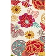 thumbnail image 1 of SAFAVIEH Four Seasons FRS470B Ivory / Red Rug, 1 of 4