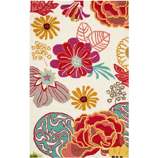SAFAVIEH Four Seasons FRS470B Ivory / Red Rug