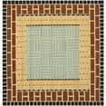 thumbnail image 1 of SAFAVIEH Four Seasons FRS476A Brown / Blue Rug, 1 of 4