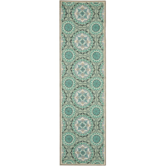SAFAVIEH Four Seasons FRS485D Mint / Aqua Rug