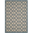 thumbnail image 1 of SAFAVIEH Four Seasons Hannan Geometric Area Rug, Ivory/Blue, 4' x 6', 1 of 5