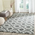 thumbnail image 1 of SAFAVIEH Four Seasons Jillean Floral Polyester Area Rug, Grey/Ivory, 5' x 8', 1 of 6
