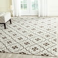 thumbnail image 1 of SAFAVIEH Four Seasons Jillean Floral Polyester Area Rug, Ivory/Grey, 8' x 10', 1 of 6