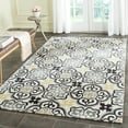 thumbnail image 1 of SAFAVIEH Four Seasons Katelynn Damask Polyester Area Rug, Grey/Ivory, 3'6" x 5'6", 1 of 6