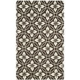 thumbnail image 1 of SAFAVIEH Four Seasons Lilibeth Geometric Area Rug, Chocolate/Ivory, 3'6" x 5'6", 1 of 7