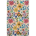 thumbnail image 1 of SAFAVIEH Four Seasons Marjory Colorful Floral Area Rug, Ivory/Multi, 5' x 8', 1 of 4
