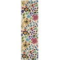thumbnail image 1 of SAFAVIEH Four Seasons Marjory Floral Runner Rug, Ivory/Multi, 2'3" x 8', 1 of 4