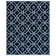 thumbnail image 1 of SAFAVIEH Four Seasons Nowell Geometric Polyester Area Rug, Navy/Ivory, 8' x 10', 1 of 6