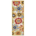 thumbnail image 1 of SAFAVIEH Four Seasons Rhetta Geometric Runner Rug, Ivory/Brown, 2' x 6', 1 of 6