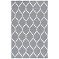 thumbnail image 1 of SAFAVIEH Four Seasons Rionach Geometric Polyester Area Rug, Grey/Ivory, 5' x 8', 1 of 11