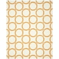 thumbnail image 1 of SAFAVIEH Four Seasons Soren Geometric Polyester Area Rug, Ivory/Brown, 5' x 8', 1 of 5