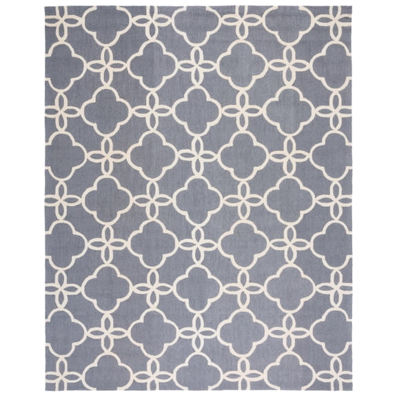 SAFAVIEH Four Seasons Vaska Geometric Area Rug, Grey/Ivory, 8' x 10'