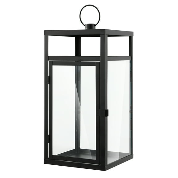 SAFAVIEH Fraleigh Black Metal Outdoor Candle Holder