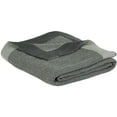 thumbnail image 1 of SAFAVIEH Franca Contemporary Grey Solid Cotton Throw, 50" x 60", 1 of 6