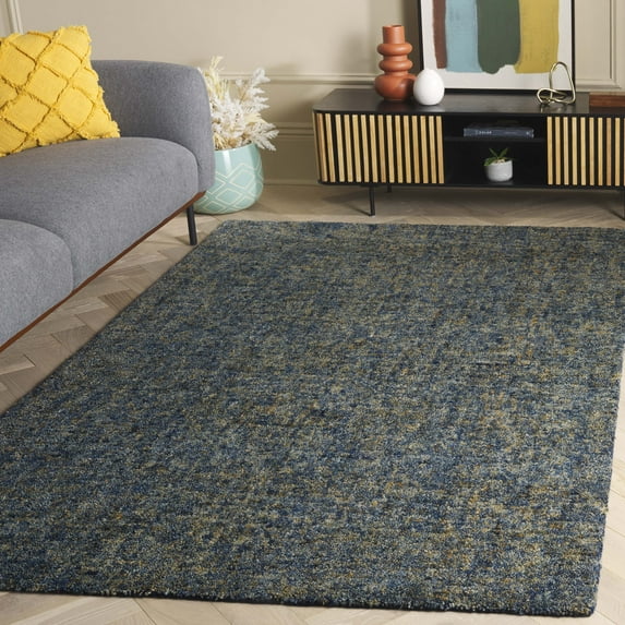 Safavieh Gabbeh Verity Abstract Area Rug, Dark Blue/Beige, 6' x 9'