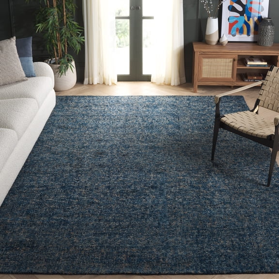 Safavieh Gabbeh Verity Abstract Area Rug, Dark Blue/Beige, 8' x 10'