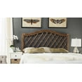 thumbnail image 1 of SAFAVIEH Gabrielle Coastal Geometric Wicker Headboard, Queen, Brown/Multi, 1 of 5