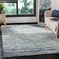Safavieh Galaxy Candelario Abstract Area Rug, Blue/Gray, 6'7" x 6'7" Square