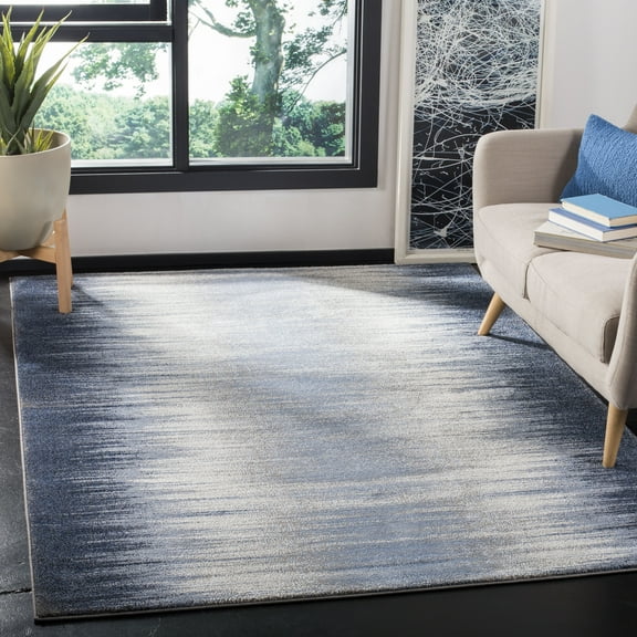 Safavieh Galaxy Charlene Abstract Area Rug, Blue/Navy, 6'7" x 9'
