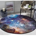 thumbnail image 1 of Safavieh Galaxy Kalden Geometric Area Rug, Purple/Multi, 6'7" x 6'7" Round, 1 of 8