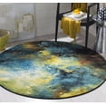 thumbnail image 1 of Safavieh Galaxy Major Geometric Area Rug, Blue/Multi, 5'3" x 5'3" Round, 1 of 8