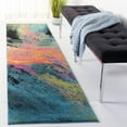 thumbnail image 1 of Safavieh Galaxy Rosamund Abstract Runner Rug, Blue/Orange, 2'3" x 8', 1 of 11