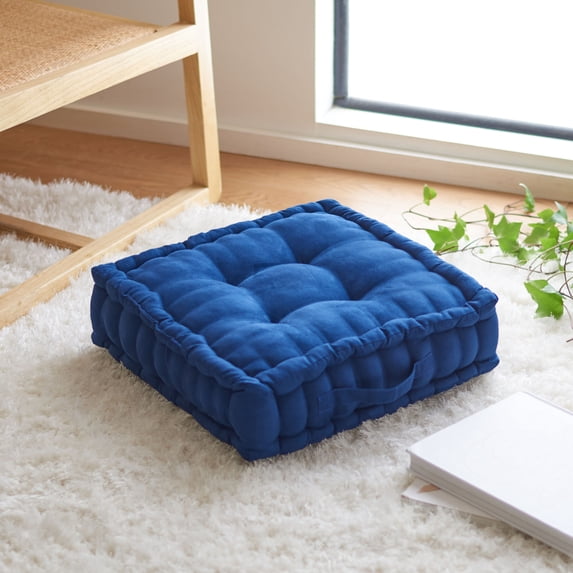 SAFAVIEH Gardenia Floor Pillow Navy