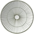 thumbnail image 1 of SAFAVIEH Gemini 3D Cone Wall Mirror, Silver, 1 of 2