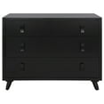 thumbnail image 1 of SAFAVIEH Genevieve Mid-Century Retro 3 Drawer Dresser, Cream/White Washed (36 in. W x 18 in. D x 36 in. H), 1 of 17