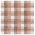 thumbnail image 1 of SAFAVIEH Genre Brendanus Plaid Area Rug, Ivory/Red, 6' x 6' Square, 1 of 11