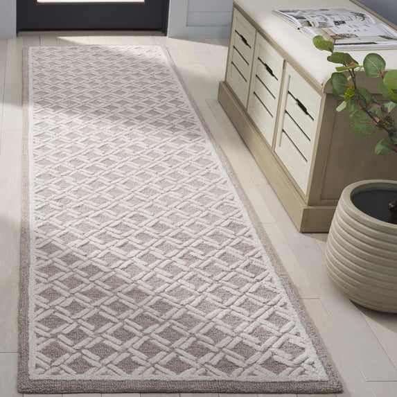 Safavieh Genre Elnora Geometric Runner Rug, Beige/Ivory, 2'3" x 8'
