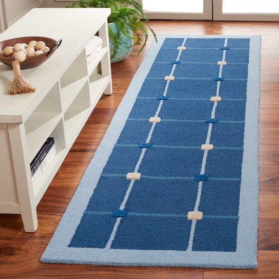 Safavieh Genre Gresham Geometric Runner Rug, Blue/Beige, 2'3" x 8'