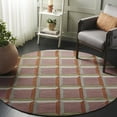 thumbnail image 1 of Safavieh Genre Imogene Geometric Area Rug, Pink/Beige, 3' x 3' Round, 1 of 10