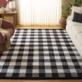 thumbnail image 1 of Safavieh Genre Isibeal Plaid Area Rug, Charcoal/Ivory, 9' x 12', 1 of 11