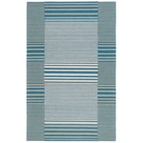 SAFAVIEH Genre Luis Geometric Area Rug, Blue/Ivory, 8' x 10'
