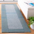 thumbnail image 1 of Safavieh Genre Luis Geometric Runner Rug, Blue/Ivory, 2'3" x 8', 1 of 10