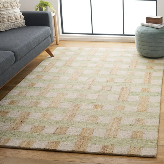 Safavieh Genre Mirko Geometric Area Rug, Green/Ivory, 8' x 10'