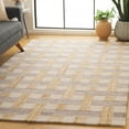 thumbnail image 1 of Safavieh Genre Mirko Geometric Area Rug, Gray/Ivory, 6' x 6' Square, 1 of 11
