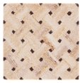 thumbnail image 1 of SAFAVIEH Genre Roza Geometric Area Rug, Light Brown/Ivory, 6' x 6' Square, 1 of 8