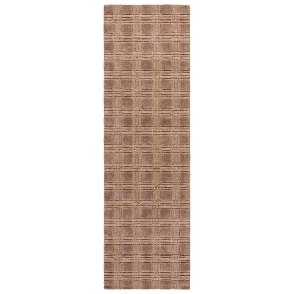 SAFAVIEH Genre Zachary Geometric Runner Rug, Brown, 2'3" x 8'