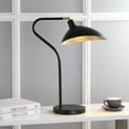 thumbnail image 1 of SAFAVIEH Giselle 30 in. H Modern Glam Table Desk Lamp, Black, 1 of 6