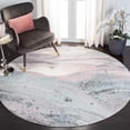 thumbnail image 1 of Safavieh Glacier Aleesha Geometric Area Rug, Pink/Blue, 3' x 3' Round, 1 of 10