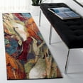 thumbnail image 1 of Safavieh Glacier Aleesha Geometric Runner Rug, Red/Green, 2'3" x 22', 1 of 10