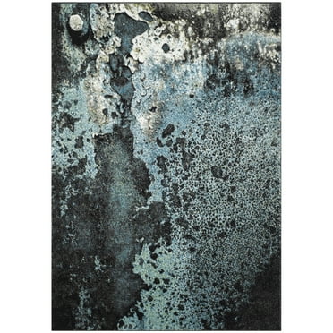 SAFAVIEH Glacier Collection GLA124B Blue / Multi Rug