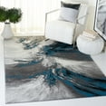 thumbnail image 1 of Safavieh Glacier Katelynn Abstract Area Rug, Blue/Gray, 2'7" x 5', 1 of 10