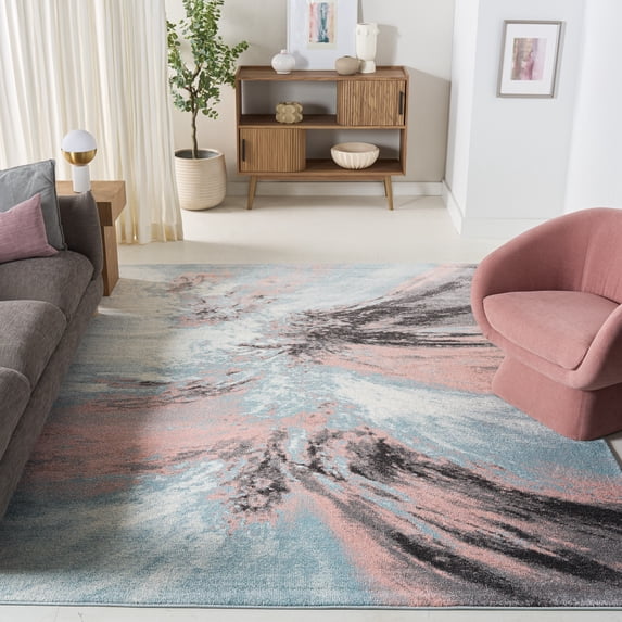 Safavieh Glacier Katelynn Abstract Area Rug, Pink/Blue, 9' x 12'