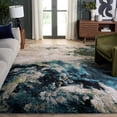 thumbnail image 1 of Safavieh Glacier Landen Abstract Area Rug, Navy/Green, 10'6" x 14', 1 of 10