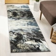 thumbnail image 1 of Safavieh Glacier Landen Abstract Runner Rug, Blue/Multi, 2'3" x 14', 1 of 11