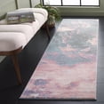 thumbnail image 1 of Safavieh Glacier Landen Abstract Runner Rug, Pink/Blue, 2'3" x 8', 1 of 11