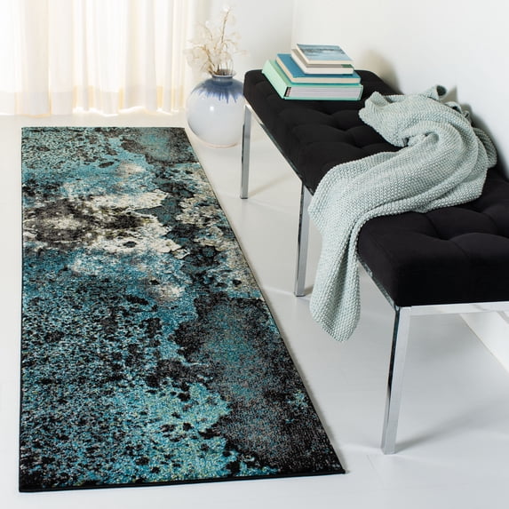 Safavieh Glacier Malanie Geometric Runner Rug, Blue/Multi, 2'3" x 10'